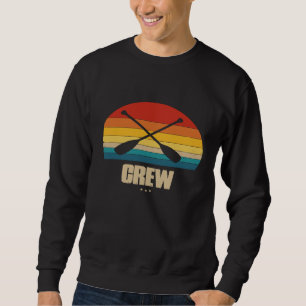 Rowing Crew For Rower Retro Style 1 Sweatshirt