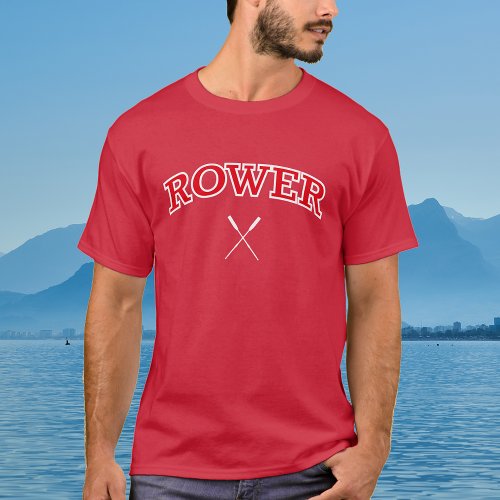 Rowing Crew Rower T_Shirt