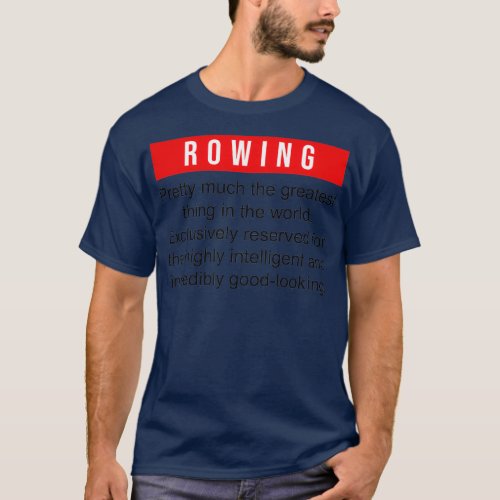 rowing definition T_Shirt