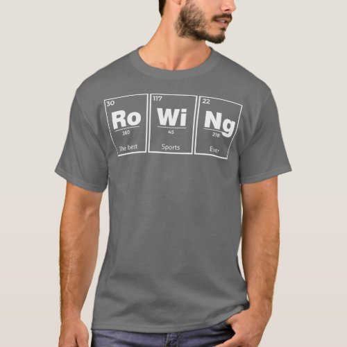 Rowing Elements Rower Rowing Boat Funny Gift T_Shirt