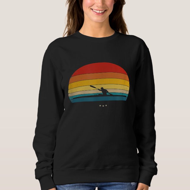 Rowing  For Rower  Retro Style  2 Sweatshirt (Front)