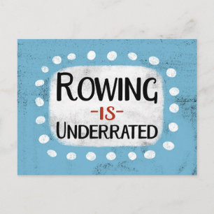 Rowing Is Underrated Postcard