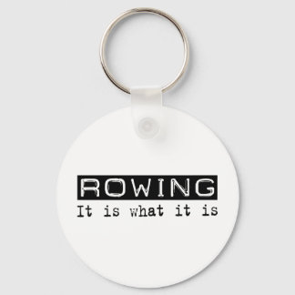 Rowing It Is Keychain