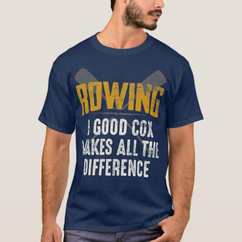 Rowing Kayak 4 T_Shirt