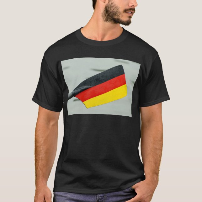 Rowing oar with German flag T-Shirt (Front)