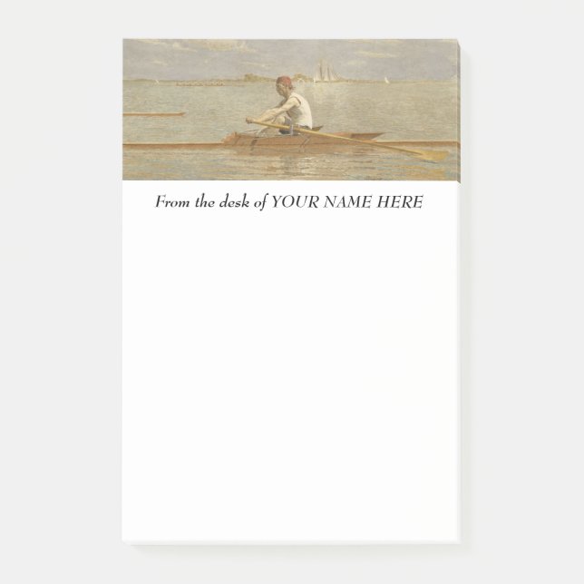 Rowing Post-It Note, great for Rowers / Crew Notes (Front)