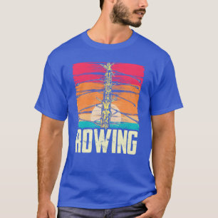 Rowing Row Sports Rower Crew retro vintage T-Shirt