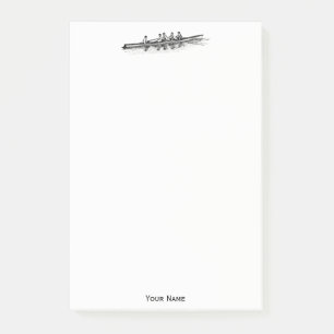 Rowing Rowers Crew Team Water Sports Post-it Notes