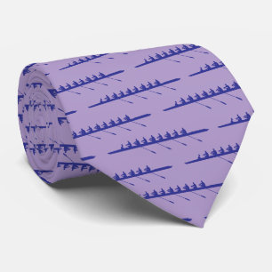 Rowing Rowers DIY Colors 8 Crew Team Pl Pur Dp Blu Neck Tie
