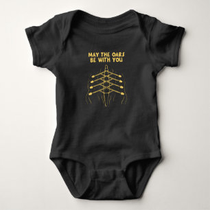 Rowing Rowing Sport Baby Bodysuit