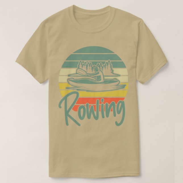 Rowing Summer Vacation Retro 2022 T-Shirt (Design Front)