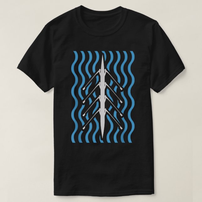 Rowing Team Rowing Crew Rower  T-Shirt (Design Front)