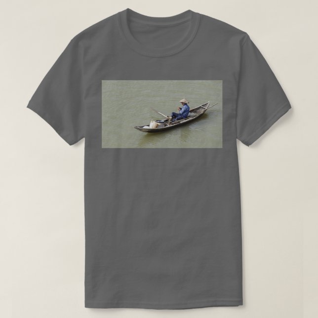 Rowing With My Feet T-Shirt (Design Front)