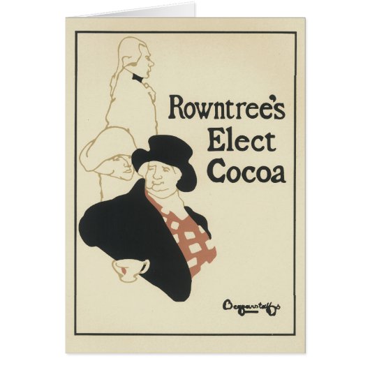 Rowntree's Elect Cocoa Cards (Front)