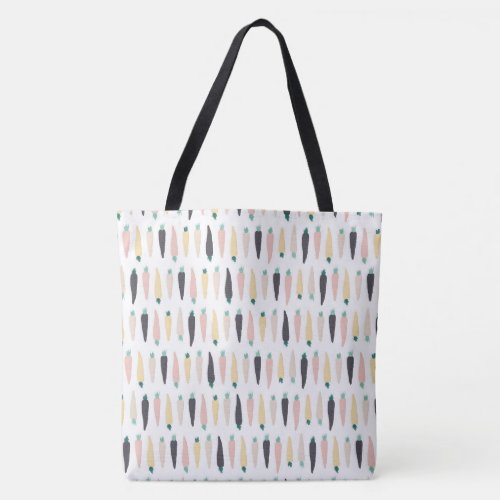 Rows of Carrots Tote Bag