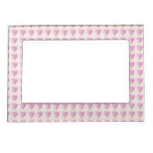 ROWS OF CUTE PINK BABY GIRL HEARTS