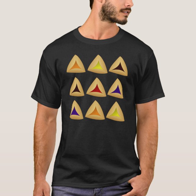 Rows of Hamentashen T-Shirt (Front)