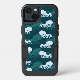 Rows Of Octopus Pattern iPhone 13 Case