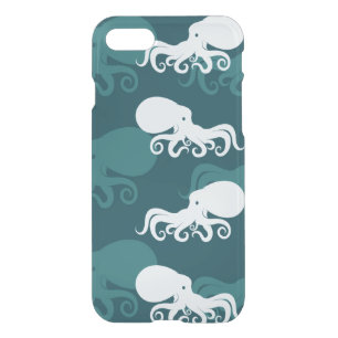 Rows Of Octopus Pattern iPhone SE/8/7 Case
