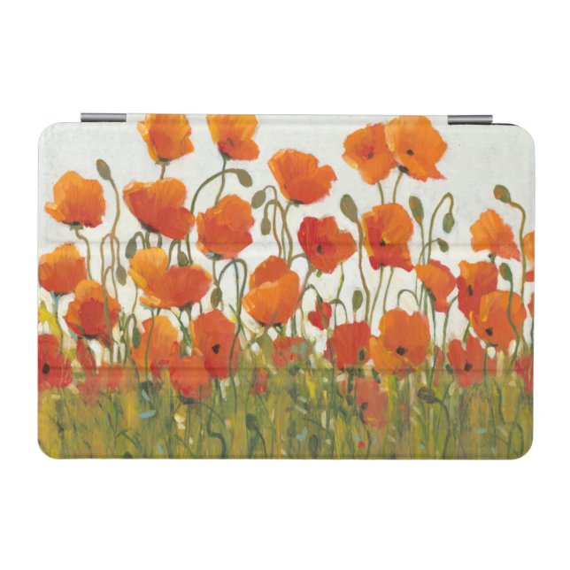 Rows of Poppies I iPad Mini Cover (Horizontal)