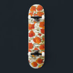 Rows of Poppies I Skateboard Deck<br><div class="desc">Floral</div>