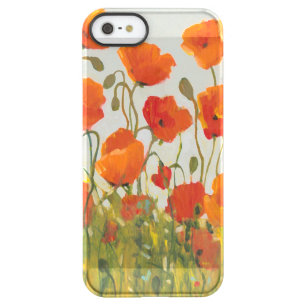 Rows of Poppies I Permafrost iPhone SE/5/5s Case