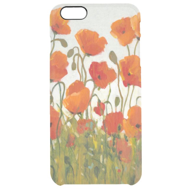 Rows of Poppies I Uncommon iPhone Case (Back)