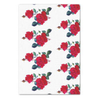PEACOCK AND ROSES VINTAGE TISSUE PAPER