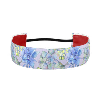 Rows of Succulent Athletic Headband
