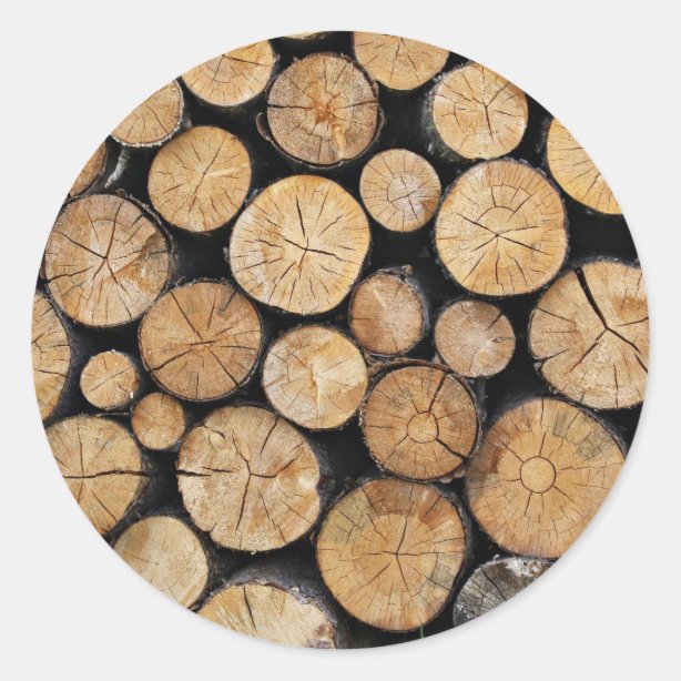 Firewood Stickers Zazzle