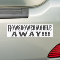 Rowsdower Mobile AWAY! Sticker