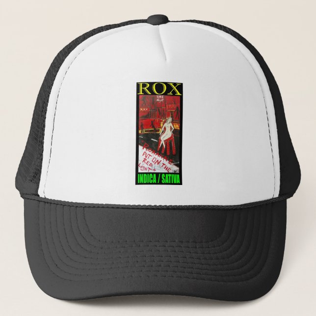 ROX INDICA SATIVA TRUCKER HAT (Front)
