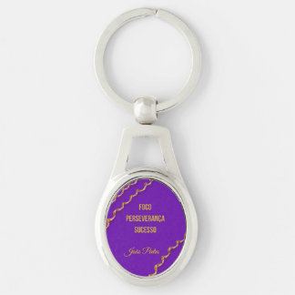 Roxa Jiu-Jitsu Banner Keyboard Customizable Name Keychain