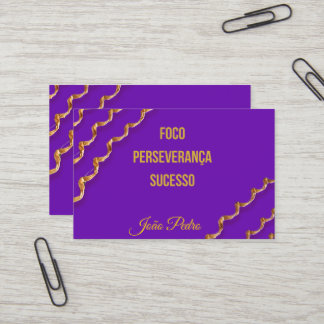 Roxa Ribbon Visit Card jiu-Jitsu