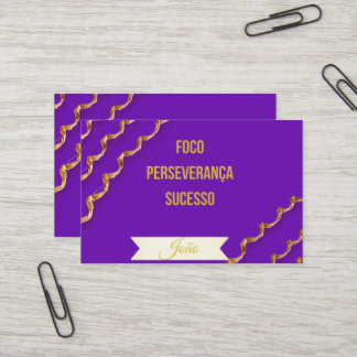 Roxa Ribbon Visit Card jiu-Jitsu