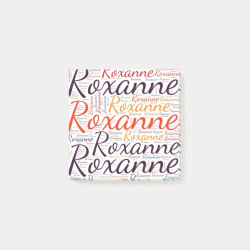 Roxanne Post_it Notes