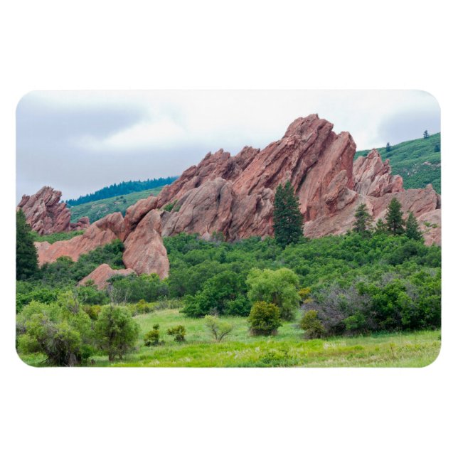 Roxborough Meadows Mountains and Spires Magnet (Horizontal)
