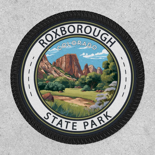 Roxborough State Park Colorado Badge (Front)