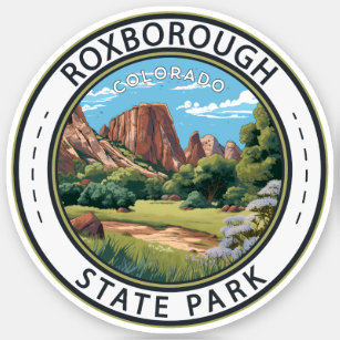 Roxborough State Park Colorado Badge Sticker