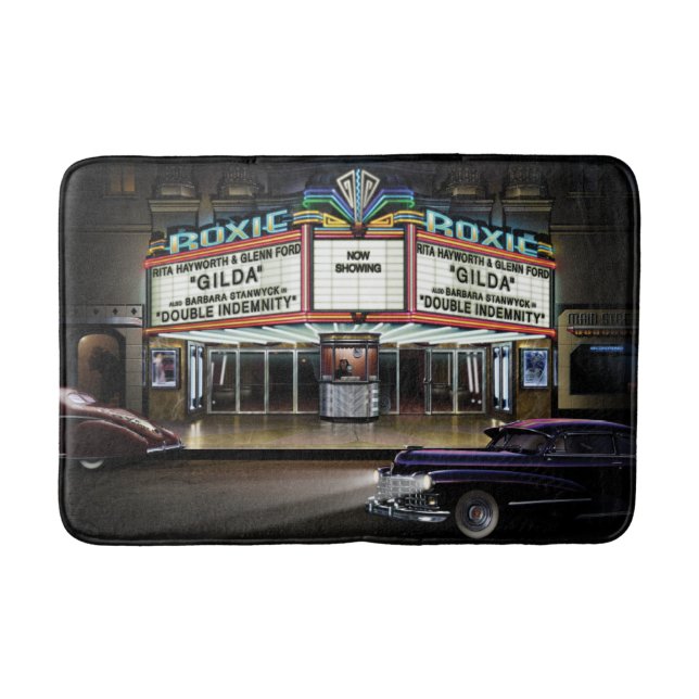 Roxie Picture Show 2 Bathroom Mat (Front)