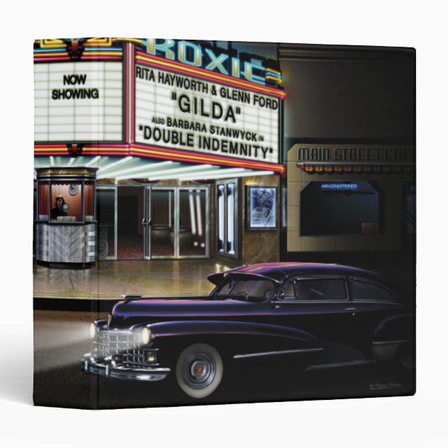 Roxie Picture Show Binder (Front/Spine)