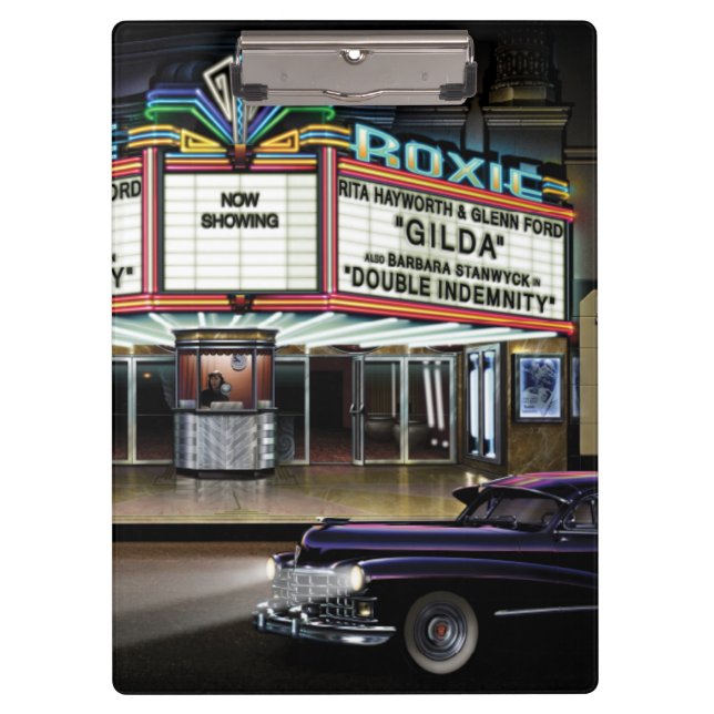 Roxie Picture Show Clipboard (Front)