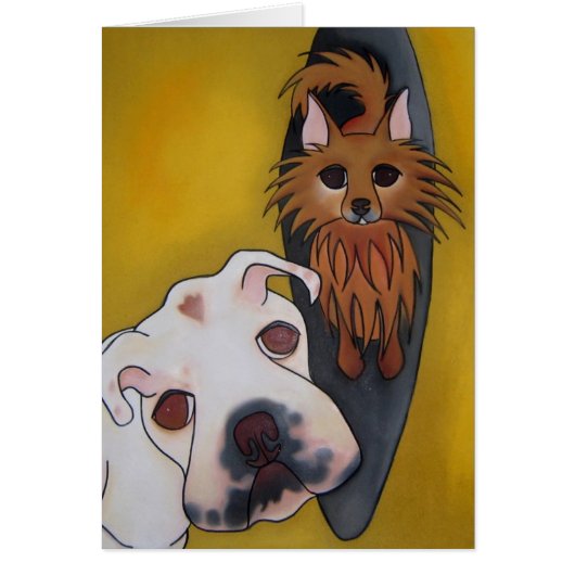 Roxy & Irish by Robyn Feeley Cards (Front)