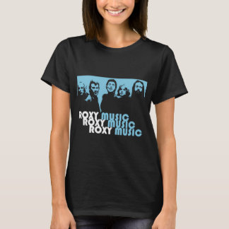 Roxy Music New Wave Retro Band Typography Design C T-Shirt