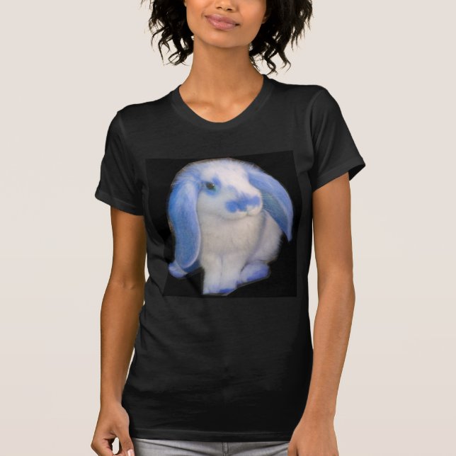 Roxy Rabbit in blue T-Shirt (Front)