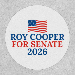 Roy Cooper for Senate 2026 Election Patch