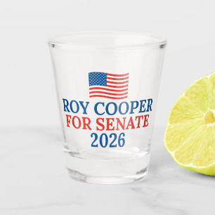 Roy Cooper for Senate 2026 Election Shot Glass