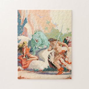 Roy Krenkel's Planet of Peril Puzzle