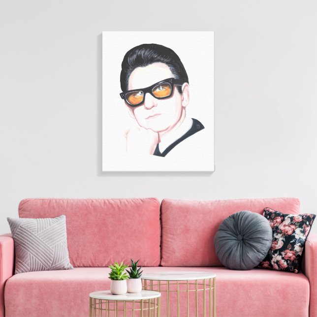 Roy Orbison Canvas Print (Insitu(LivingRoom))