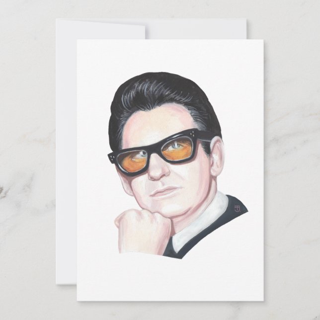 Roy Orbison Holiday Card (Front)